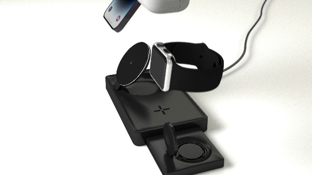 Amazon.com: 3 in 1 Foldable Fast Magnetic Wireless Charging